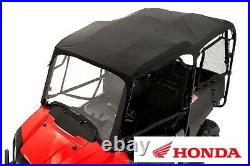 Genuine OEM Honda 2014 -20 Pioneer 700 4 Seater Person Black Bimini Canvas Top
