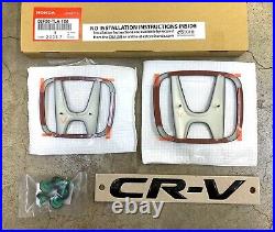 Genuine OEM Honda 2017 2022 CR-V Gloss Black Logo Emblem Set 08F20-TLA-100 CRV