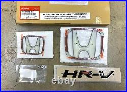 Genuine OEM Honda 2019-2022 HR-V Gloss Black Logo Emblem Set 08F20-T7S-100 HRV