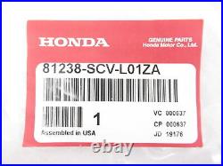 Genuine OEM Honda 81238-SCV-L01ZA Cover, R. Reclining NH167L (GRAPHITE BLACK)