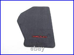 Genuine OEM Honda 83600-S2A-A01ZA Floor Mat Pair Black with Red 02-09 S2000