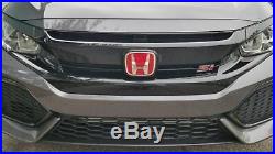 Genuine Oem Honda CIVIC Type R Front Rear Red Emblem For 2 Door Coupe 2016-2019