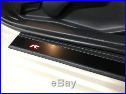 Genuine Ukdm Type R Led Door Sill Illuminated For CIVIC Ctr Hatch Fk8 2017-2019