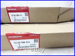 HONDA CIVIC Molding 73168-SNA-013 73158-SNA-013 L&R Drip Side Set Genuine OEM863