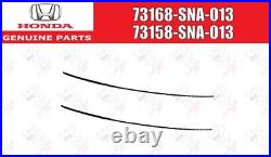 HONDA CIVIC Molding L&R Drip Side Set 73168-SNA-013 73158-SNA-013 OEM Genuine