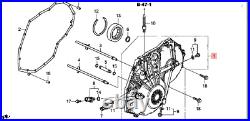 HONDA GENUINE OEM ACCORD Transmission L Side Cover 21230-5LJ-000