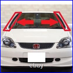 HONDA Genuine CIVIC Si 02-05 EP3 Type-R Front Glass Windshield Molding L&R SET