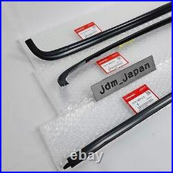 HONDA Genuine Civic OEM MOLDING FR WINDSHIELD SIDE RH & LH UPPER Set 1992-1995