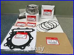 HONDA NEW GENUINE OEM PISTON KIT With GASKETS 1993-2023 XR650L STD. SZ. 100mm