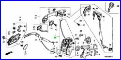 HONDA New Genuine CR-V RE3 RE4 Latch Assy, Front Door Lock LH 72150-SWA-Q01 OEM