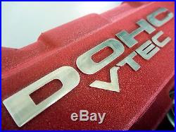 HONDA OEM Genuine Type R RED Valve Cover CIVIC EK9 INTEGRA DC2 for B-series NIB