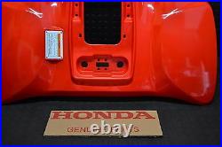 Honda 400ex Rear Fender Brand New Genuine Honda! 1999-2007 Plastic Red Fender