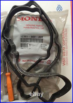 Honda Acura Genuine OEM FRONT/REAR Valve Cover Gasket withSeal Sets 8PC KIT NEW