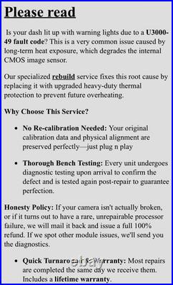 Honda Camera Service Repair 36160-THR-A11-M1,36160-THR-A02-M1,36160-TG8-A92-M1