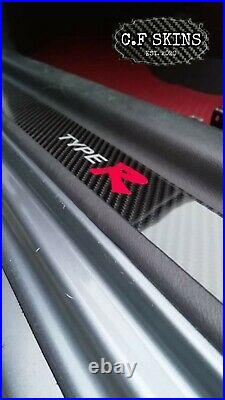 Honda Civic EP3 Type R (01-05) REAL Carbon Fiber Door Sill Garnish Kick Plates