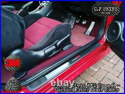 Honda Civic FN2 TYPE R 2007-2011 MK8 Real Carbon Fiber Door Sills/Kick Plates