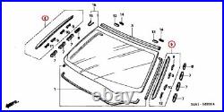 Honda Civic Ferio WINDSHIELD SIDE GARNISH ASSY RH & LH Set OEM Genuine NEW Honda Civic Ferio WINDSHIELD SIDE GARNISH ASSY RH & LH Set OEM Genuine NEW