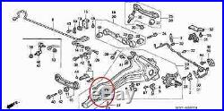 Honda Civic REAR TRAILING ARM BUSH PAIR GENUINE OEM SR3 Acura Integra CRX CRV