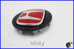 Honda Genuine Acura Civic Type-R Wheel Center Cap Red Emblem 4 piece Set New