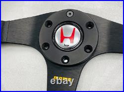Honda Genuine Acura Nsx R Na1 2 Steering Wheel & Horn Button & Hub Complete Set