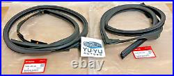 Honda Genuine Civic Coupe Hatchback 96-00 Front Door Weatherstrip Seal Pair OEM