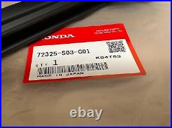 Honda Genuine Civic Coupe Hatchback 96-00 Front Door Weatherstrip Seal Pair OEM