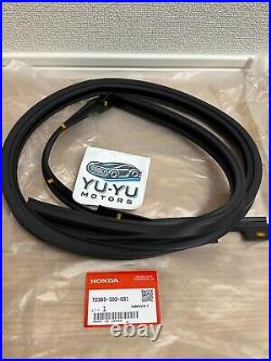 Honda Genuine Civic Coupe Hatchback 96-00 Front Door Weatherstrip Seal Pair OEM