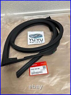 Honda Genuine Civic Coupe Hatchback 96-00 Front Door Weatherstrip Seal Pair OEM