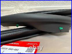 Honda Genuine Civic Coupe Hatchback 96-00 Front Door Weatherstrip Seal Pair OEM