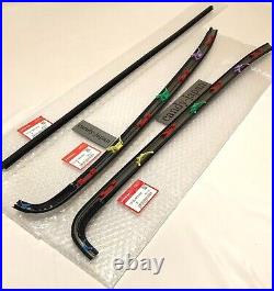 Honda Genuine Molding FR Windshield Side RH & LH Upper Set Civic 1992-1995 OEM