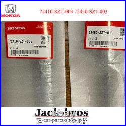 Honda Genuine OEM CR-Z Door Molding LH RH Set 72410-SZT-003 72450-SZT-003