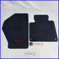 Honda Genuine OEM S2000 Black with Red Stiching Carpeted Set Floor Mat