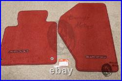 Honda Genuine S2000 Floor Mat Set 00-09 Red USDM AP1 AP2 83600-S2A-A01ZB OEM New