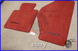 Honda Genuine S2000 Floor Mat Set 00-09 Red USDM AP1 AP2 83600-S2A-A01ZB OEM New
