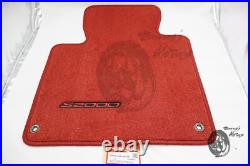 Honda Genuine S2000 Floor Mat Set 00-09 Red USDM AP1 AP2 83600-S2A-A01ZB OEM New