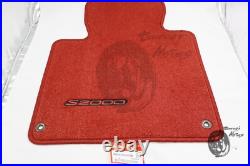 Honda Genuine S2000 Floor Mat Set 00-09 Red USDM AP1 AP2 83600-S2A-A01ZB OEM New