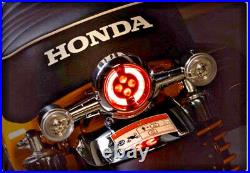 Honda Monkey 125 Genuine CHROME tail light and winkers set / Complete pack / JPN