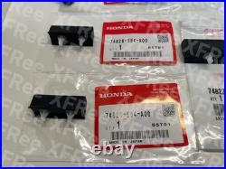 Honda New Genuine 2000-2009 S2000 CR/Type-S Trunk Lid Rubber Pad Full Set OEM
