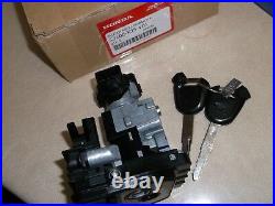 DLS Ignition Lock Set For Honda PCX 125 (2014-2020) - Barrel, Keys, Seat, Fuel