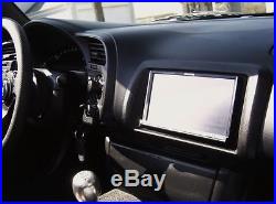 Honda S2000 S2K OEM JDM Navigation Bezel Double Din Dash Genuine Black 7 LCD