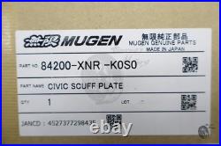 MUGEN genuine Scuff plate Full set HONDA CIVIC FL1 OEM 84200-XNR-K0S0 New