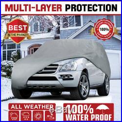 Multi-Layer Genuine Waterproof SUV/Van Cover for Auto Car All Weather Medium