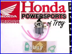 NEW GENUINE HONDA CARB + GASKETS for GENERATOR EX1000 type A 16100-ZC0-015