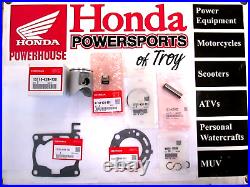 NEW GENUINE HONDA OEM PISTON KIT WithGASKETS 2005-2007 CR125R NO CHEAP COPIES