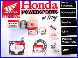 NEW GENUINE HONDA OEM PISTON KIT WithGASKETS 2005-2007 CR125R NO CHEAP COPIES