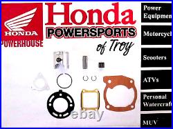 NEW GENUINE HONDA OEM PISTON KIT WithTOP END GASKETS 2003-2004 CR85R CR85RB NEW GENUINE HONDA OEM PISTON KIT WithTOP END GASKETS 2003-2004 CR85R CR85RB