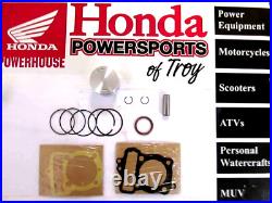 NEW GENUINE HONDA PISTON KIT WithGASKETS 2001-03 XR100R / 2004-13 CRF100F