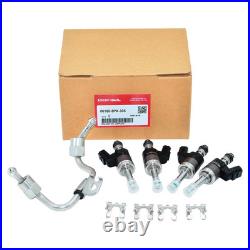 NEW GENUINE Honda OEM Fuel Injector Kit- 1.5 L Turbo Injector Set & Fuel Pipe US