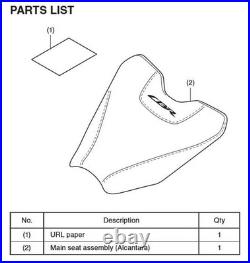 NEW Genuine Honda CBR1000RR-R Fireblade SP Sport Seat 08R72-MKR-D10