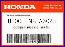 NEW Genuine OEM Honda CARRIER, FR. LUGGAGE NH456M 81100-HN8-A60ZB